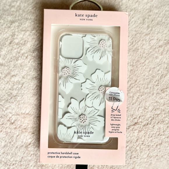 kate spade Other - Kate Spade Protective Shell Case for iPhone 11 Pro With Stones Hollyhock Floral